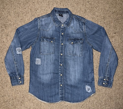 Molo mid blue rally denim - blue,
