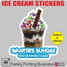 ICE CREAM VAN Stickers - Cones
