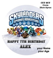 Skylanders Happy Birthday Cake
