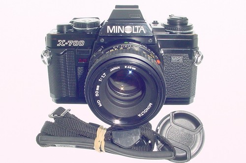 Minolta 700 35mm film slr - film,