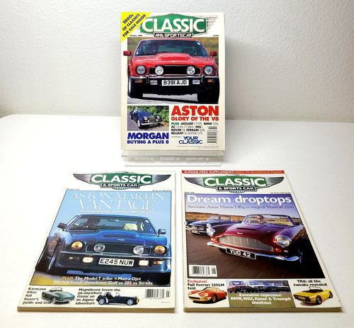 Classic sports car magazine - car,