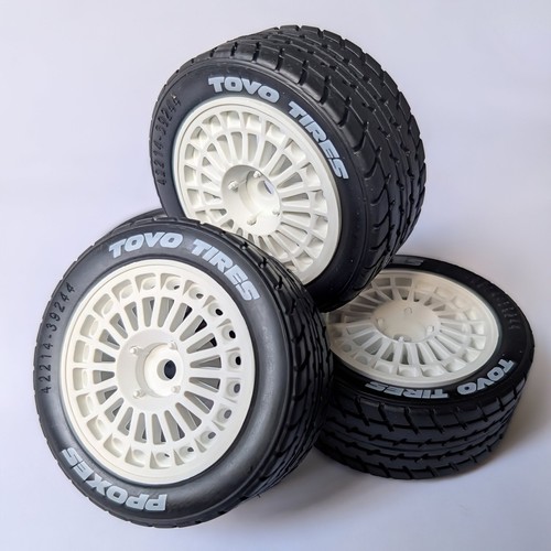 Car wheel and tyre - rc,