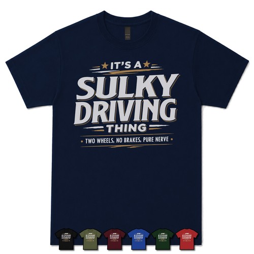 Its sulky driving thing - its,