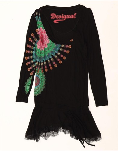 Desigual womens graphic long - desigual,