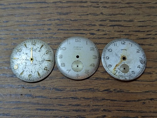 Smiths watch dials used - smiths,