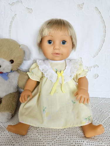 Tiny tears doll vinyl - doll,