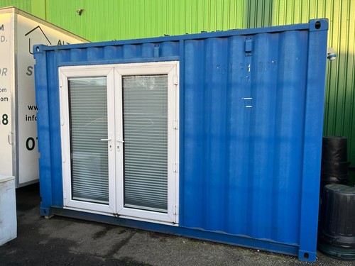 Converted shipping container - shipping,