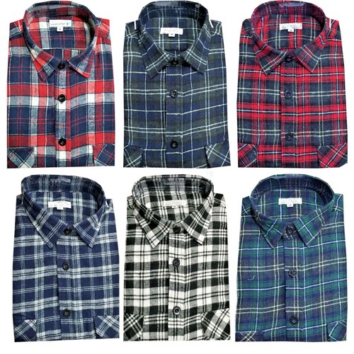 Mens brushed fleece lumberjack - brushed,