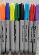 8 x Permanent Marker Pens