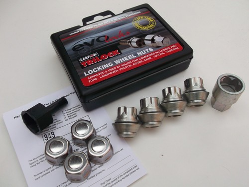 Locking wheel nuts lugs - locking, fit