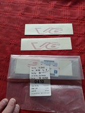 Vectra B 2.5 V6 GSi SRi 1996-2000 Genuine V6 Stickers 1 set of 3. 