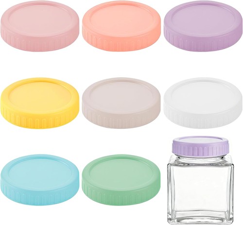 Pcs colored plastic mason - 8,