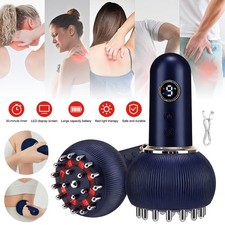 Electric Lymphatic Drainage Machine Meridian Body Massage Brush Microcurrent UK
