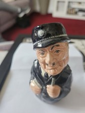 Royal Doulton Small Toby Jug D6720 'Sgt. Peeler the Policeman' the Doultonville