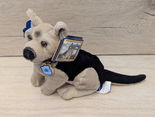 2002 applause nypd plush - nypd, k-9