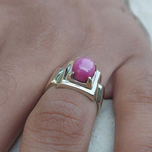 Real star ruby - ruby, ring