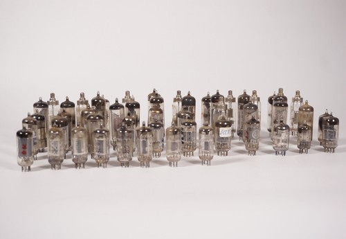Set vintage tubes radio - of,