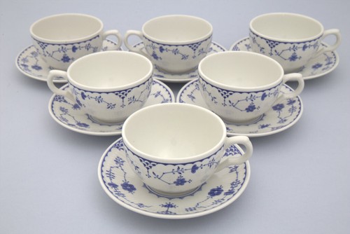Denmark blue tea cups - tea,