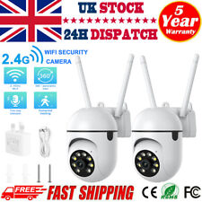 2 PCS WIFI Smart Camera Wireless 4G PTZ CCTV HD IP Home IR Security Cam Recorder