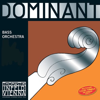 Dominant double bass chrome - double,