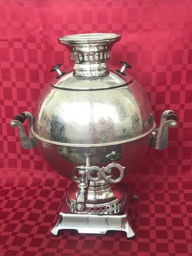 Vintage ussr electric samovar - vintage,