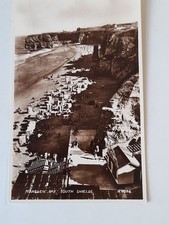 SOUTH SHIELDS. PROMENADE, BEACH HUTS, CHANGING TENTS,  VALENTINE'S SERIES R/P
