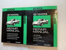 Toyota MR-2 2003 OEM Shop