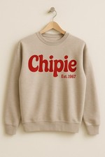 Oldskool Vintage Retro casuals Chipie Sand Colour jumper All Sizes
