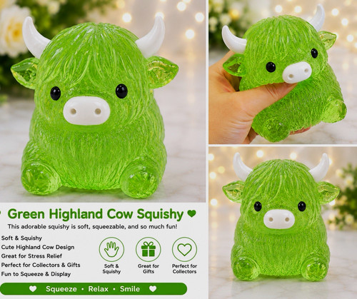 Highland cow soft squishy - highland,