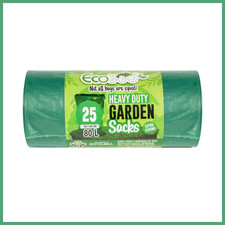 25 HEAVY DUTY GARDEN SACKS 80L