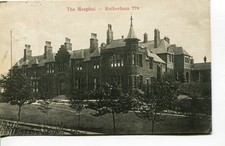 |The Hospital Rotherham, Posted 1904.Hunts Series,No 779.                  B7899