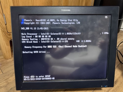 Toshiba a20 pos - pos, touchscreen