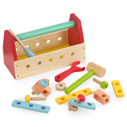 17pcs wooden tool - 17pcs, box