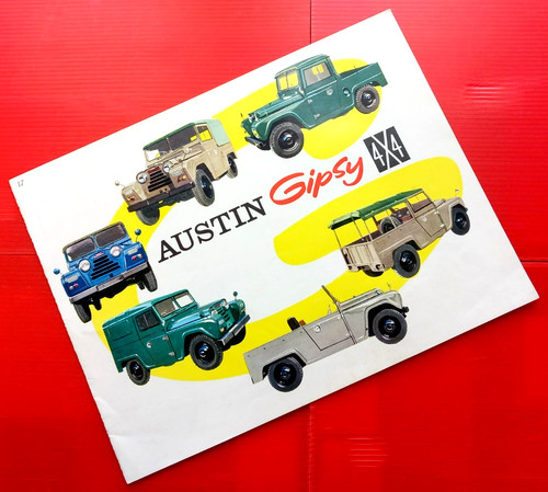 Austin gipsy circa 1962 - austin, 4