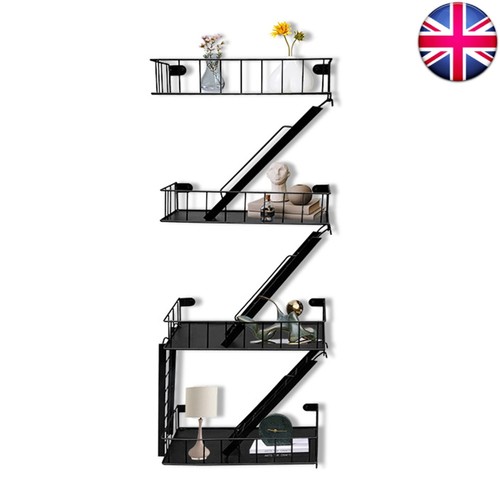 Tier fire escape - 4-tier, wall