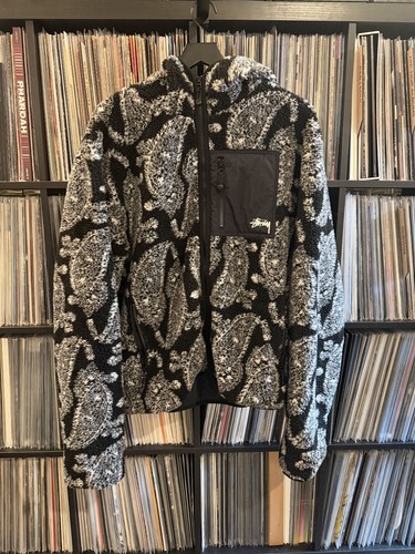 Stussy paisley hooded sherpa - hooded,