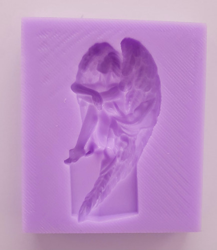 Small sat angel silicone - small,
