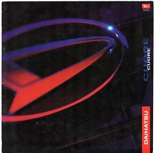 Daihatsu Cuore 1997-1998 UK Market Sales Brochure 850 & 850+ 3-dr 5-dr
