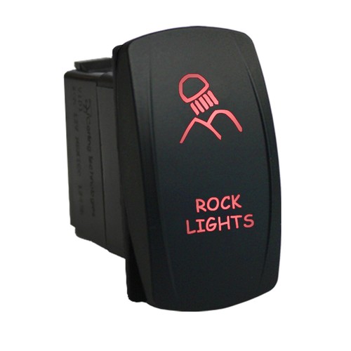 Rocker switch 12v 615r - 615r, rock