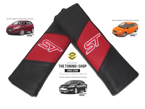 Seat belt covers pads red - belt,