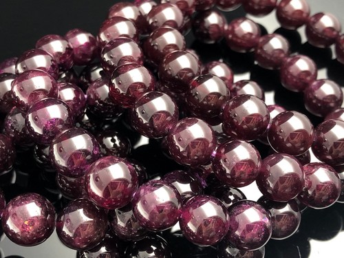 Rhodolite garnet round - [rhodolite, [round]