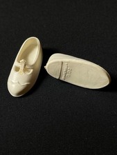 Vintage Pedigree Sindy Mam'selle white shoes Cinderella D.02 on sole