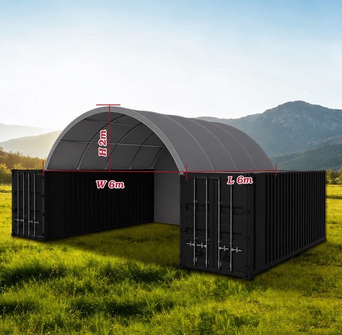 20ft container shelter - x,