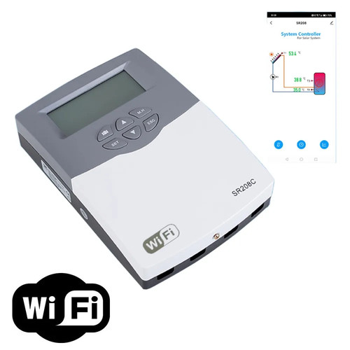 Solar water heater controller - water,
