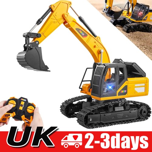Remote control digger toy - control,