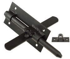 Double Sided Gate Latch Black