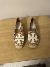 Tory Birch Canvas Flats 5.5