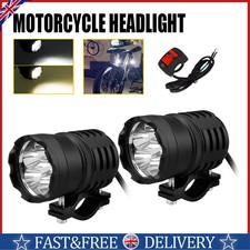 2x 12V LED Fog Spot Lights