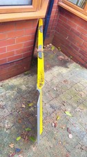 Heavy Duty Aluminium van loading ramp. Gas struts, folds away for van access