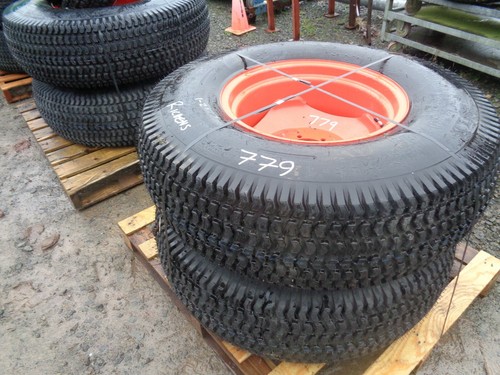 Pair kubota wheels grass - pair,